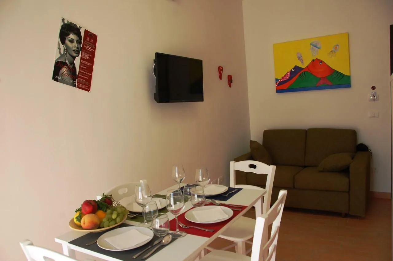 Apartmán La Casa Tra I Musei Neapol 0*,